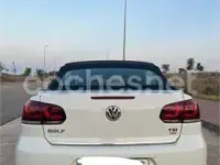 Usado VW Golf Cabriolet 160 CV (117 kW) 2015 Blanco Descapotable