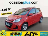 Usado Hyundai i10 GO! 67 CV (49 kW) 2018 Rojo Utilitario