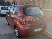 Usado Nissan Micra Visia 80 CV (58 kW) 2017 Granate Utilitario
