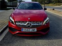 Usado Mercedes A200 AMG line 136 CV (100 kW) 2017 Rojo Berlina