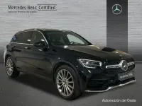 Usado Mercedes GLC220 194 CV (142 kW) 2021 Negro