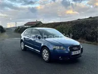Usado Audi A3 105 CV (77 kW) 2007 Azul Utilitario