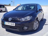 Usado VW Golf VI 105 CV (77 kW) 2011 Negro Utilitario