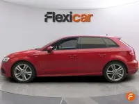 Usado Audi A3 Sportback S-Line 116 CV (85 kW) 2019 Rojo Utilitario