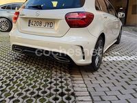 Usado Mercedes A200 AMG line 136 CV (100 kW) 2017 Blanco Berlina