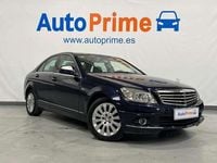 Usado Mercedes C200 Elegance 184 CV (135 kW) 2008 Azul Berlina