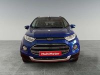 Usado Ford Ecosport Trend 125 CV (91 kW) 2017 Azul SUV
