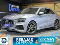 Usado Audi Q8 S-Line 286 CV (210 kW) 2021 Gris / plata SUV