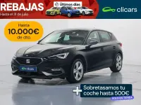Usado Seat Leon FR 116 CV (85 kW) 2025 Negro Berlina