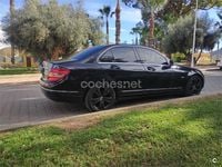 Usado Mercedes C200 Avantgarde 122 CV (89 kW) 2008 Negro Berlina