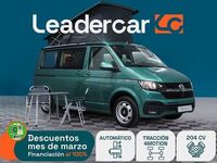 Usado VW California Beach 204 CV (150 kW) 2021 Verde Van