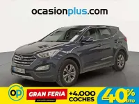 Usado Hyundai Santa Fe 150 CV (110 kW) 2015 Azul SUV