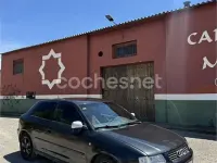Usado Audi A3 Ambition 110 CV (80 kW) 2002 Negro Utilitario
