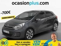 Usado Kia Rio 84 CV (61 kW) 2016 Negro Utilitario