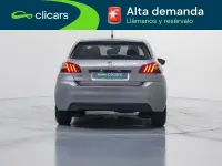 Usado Peugeot 308 Style 100 CV (73 kW) 2016 Gris Utilitario