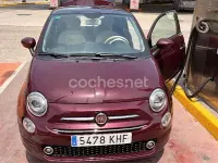 Usado Fiat 500 Lounge 69 CV (50 kW) 2018 Granate Berlina