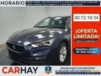 Usado Seat Leon Business 110 CV (80 kW) 2022 Gris Familiar