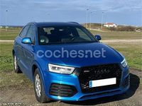 Usado Audi Q3 S-Line 150 CV (110 kW) 2016 Azul SUV