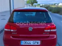 Usado VW Golf VI Advance 140 CV (102 kW) 2009 Granate Utilitario