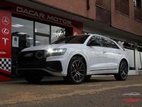 Usado Audi Q8 S-Line 340 CV (250 kW) 2021 Blanco SUV