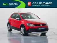 Usado VW Polo Cross 90 CV (66 kW) 2016 Rojo Utilitario