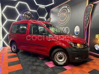Usado VW Caddy Trendline 102 CV (75 kW) 2020 Rojo Monovolumen