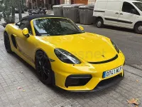 Usado Porsche 718 Spyder 420 CV (308 kW) 2022 Amarillo Descapotable