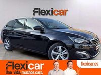 Usado Peugeot 308 SW Active 131 CV (96 kW) 2017 Negro Familiar