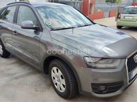 Usado Audi Q3 140 CV (102 kW) 2013 Gris / plata SUV