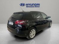 Usado Peugeot 308 Style 130 CV (95 kW) 2018 Negro Berlina