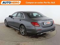 Usado Mercedes E220 AMG line 196 CV (144 kW) 2016 Gris Berlina
