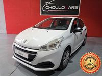 Usado Peugeot 208 Access 75 CV (55 kW) 2016 Blanco Utilitario