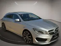 Usado Mercedes CLA200 Shooting Brake AMG line 136 CV (100 kW) 2016 Gris / plata Familiar