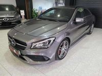 Usado Mercedes CLA200 AMG line 136 CV (100 kW) 2016 Gris Coupe