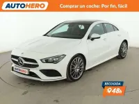 Käytetty Mercedes CLA200 AMG line 150 HP (110 kW) 2021 Valkoinen Sedan