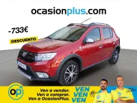 Usado Dacia Sandero Stepway 90 CV (66 kW) 2018 Rojo Utilitario