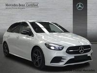 Usado Mercedes B200 AMG line 163 CV (119 kW) 2020 Blanco digital metalizado Monovolumen