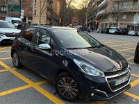 Usado Peugeot 208 Style 82 CV (60 kW) 2016 Negro Utilitario