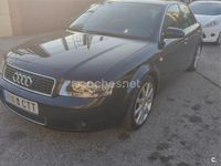 Usado Audi A4 S-Line 130 CV (95 kW) 2004 Negro Berlina