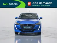 Usado Peugeot 208 Allure 100 CV (73 kW) 2019 Azul Utilitario