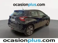 Usado Nissan Micra Acenta 90 CV (66 kW) 2017 Negro Utilitario