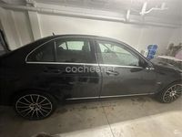 Usado Mercedes C220 Avantgarde 170 CV (125 kW) 2011 Negro Berlina