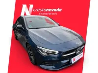 Usado Mercedes CLA200 150 CV (110 kW) 2022 Azul Coupe