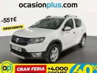 Usado Dacia Sandero Stepway 90 CV (66 kW) 2016 Blanco Utilitario