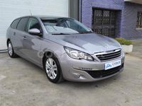 Usado Peugeot 308 SW Access 100 CV (73 kW) 2016 Gris / plata Familiar