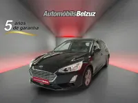 Usado Ford Focus Trend+ 125 CV (91 kW) 2019 Negro Berlina