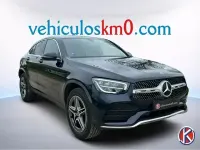 Usado Mercedes GLC300e 320 CV (235 kW) 2022 Azul Coupe