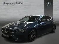 Usado Mercedes CLA200 AMG line 150 CV (110 kW) 2023 Azul Coupe