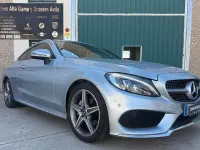 Usado Mercedes C220 194 CV (142 kW) 2018 Gris / plata Coupe