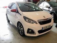 Usado Peugeot 108 Roland Garros 82 CV (60 kW) 2017 Blanco Utilitario